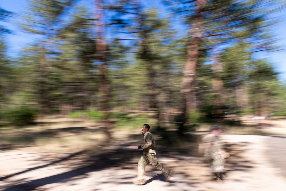 U.S. Air Force Academy BCT Class of 2030 Obstacle Course
