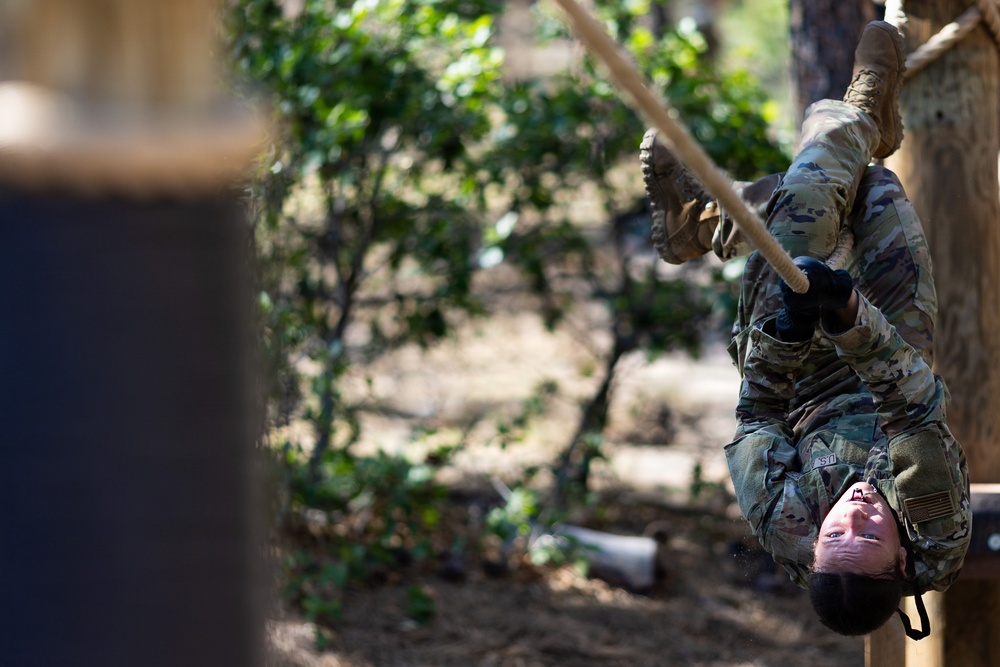 U.S. Air Force Academy BCT Class of 2030 Obstacle Course