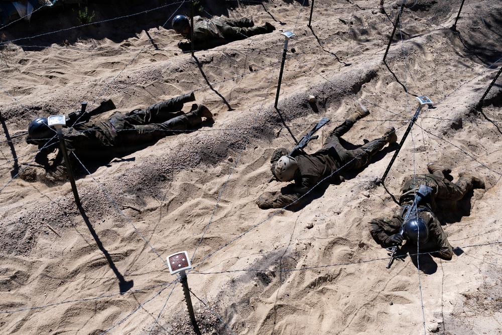 U.S. Air Force Academy BCT Class of 2030 Assault Course
