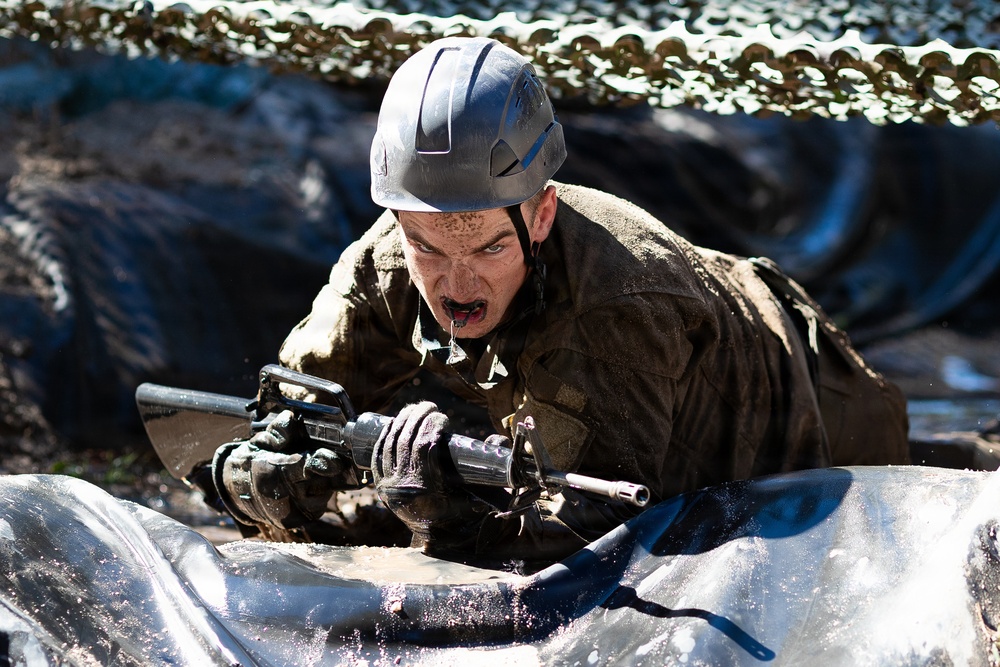 U.S. Air Force Academy BCT Class of 2030 Assault Course