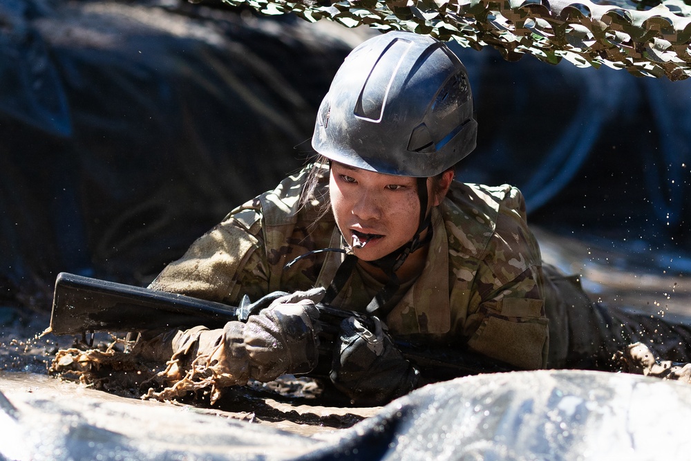 U.S. Air Force Academy BCT Class of 2030 Assault Course