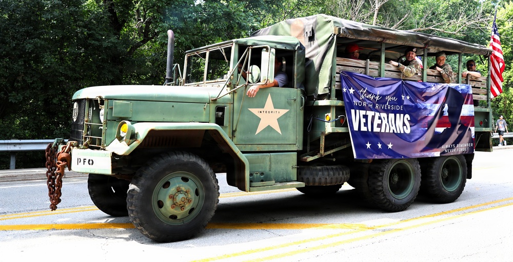 Illinois Army National Guard Helps North Riverside (IL) Celebrate 250 Years of Freedom