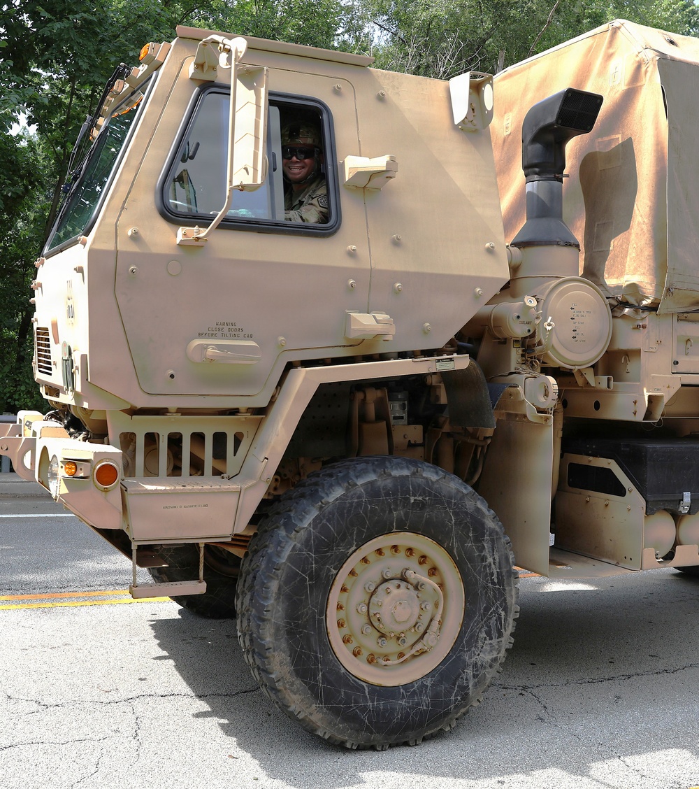 Illinois Army National Guard Helps North Riverside (IL) Celebrate 250 Years of Freedom