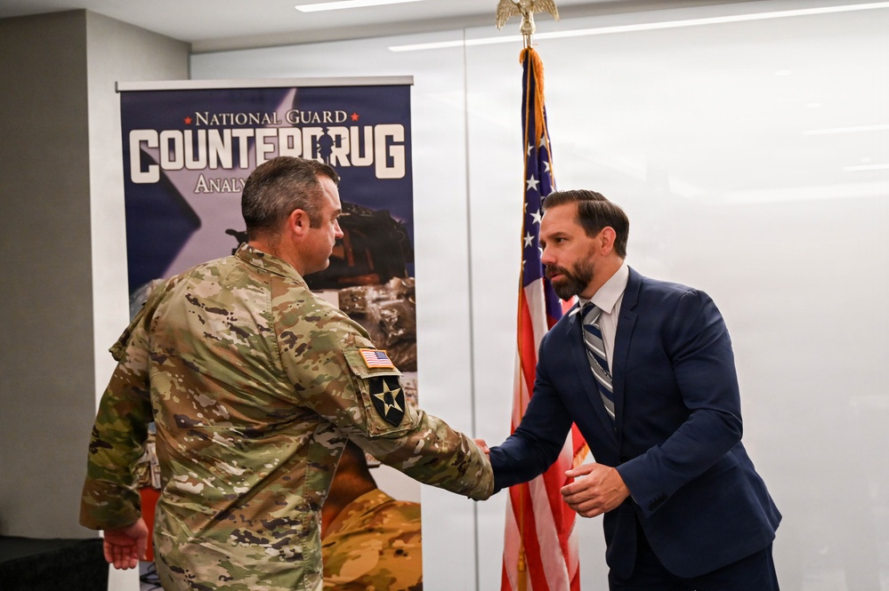 Michael Buemi Delivers Remarks at Counterdrug Awards Ceremony