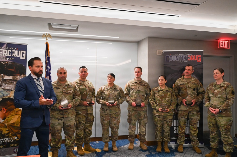 Michael Buemi Delivers Remarks at Counterdrug Awards Ceremony