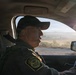 Border Patrol Agent Works the Campo Area of Responsibility