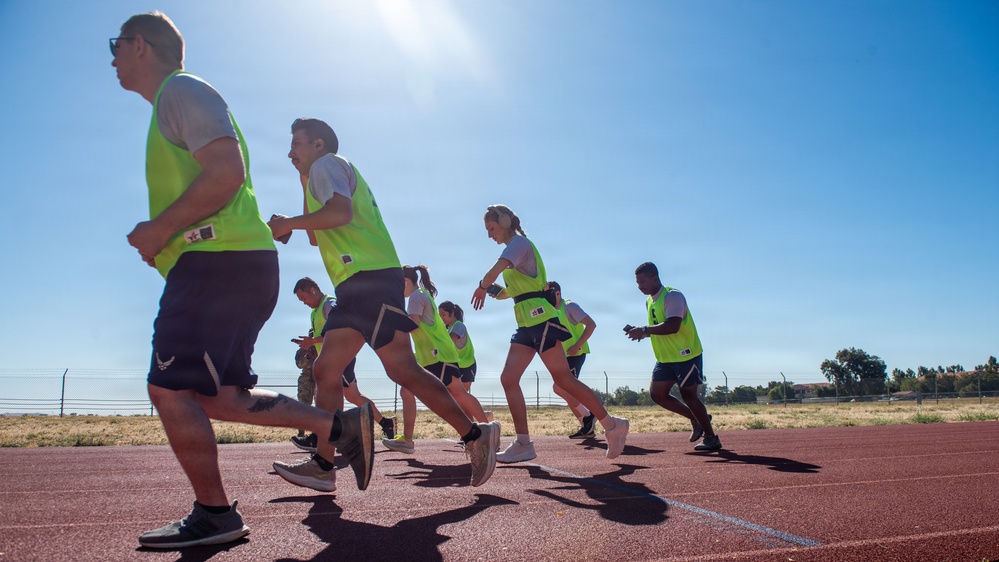 Travis Airmen complete fitness assessments under evolving Air Force fitness program