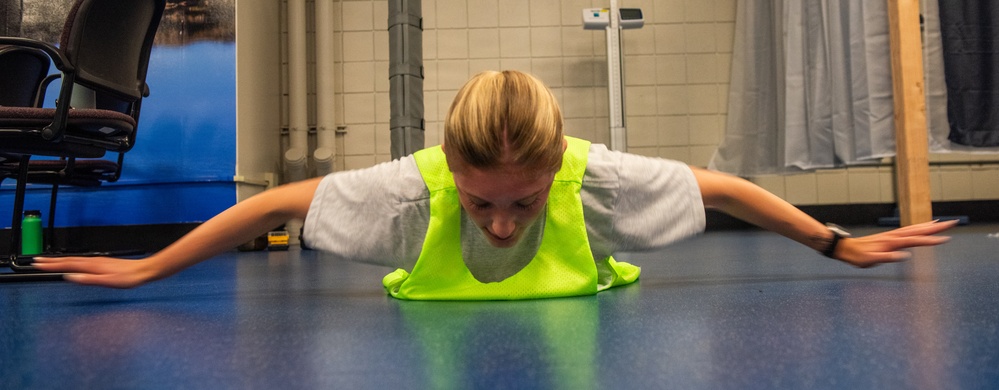 Travis Airmen complete fitness assessments under evolving Air Force fitness program