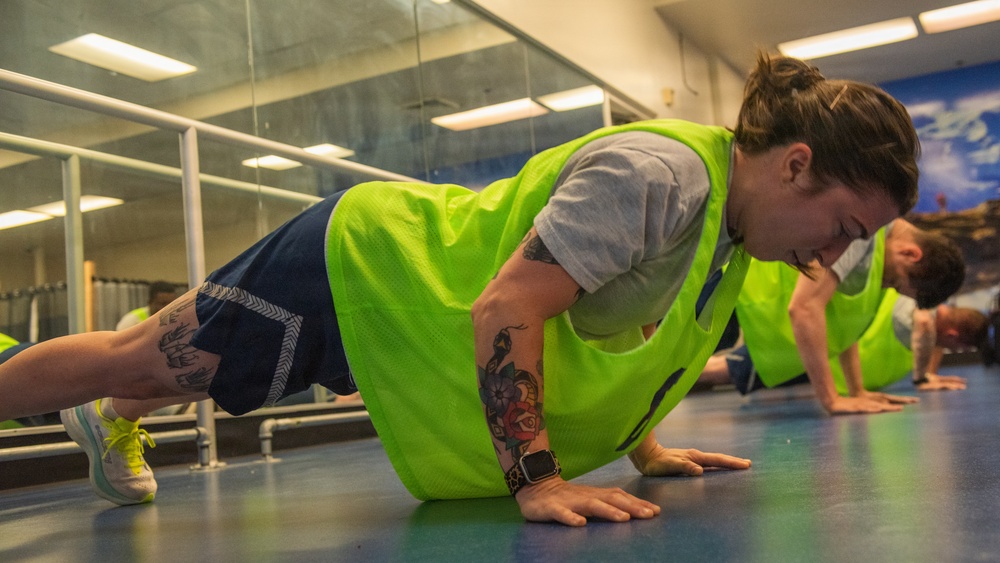 Travis Airmen complete fitness assessments under evolving Air Force fitness program