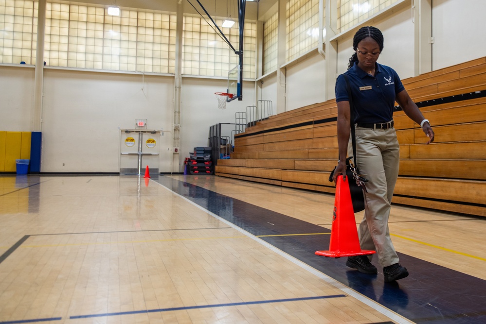 Travis Airmen complete fitness assessments under evolving Air Force fitness program