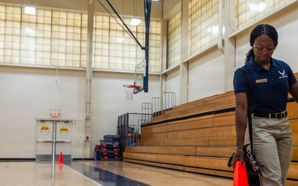 Travis Airmen complete fitness assessments under evolving Air Force fitness program