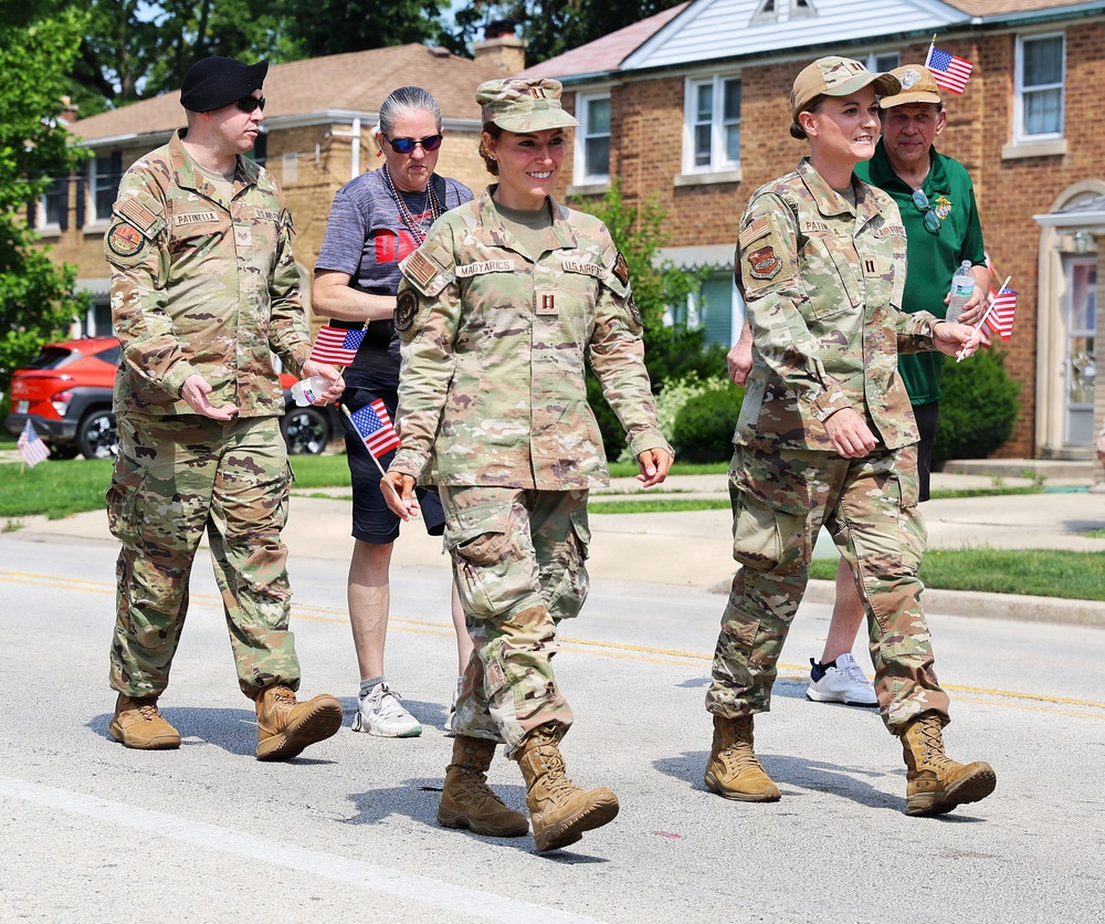 Illinois Army National Guard Helps North Riverside (IL) Celebrate 250 Years of Freedom