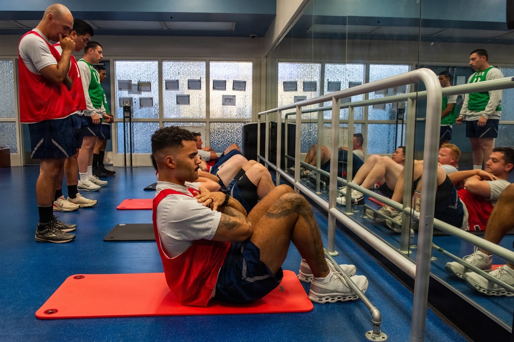 Travis Airmen complete fitness assessments under evolving Air Force fitness program