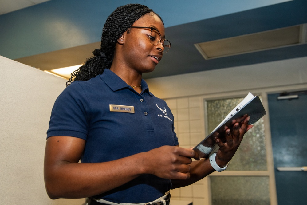 Travis Airmen complete fitness assessments under evolving Air Force fitness program