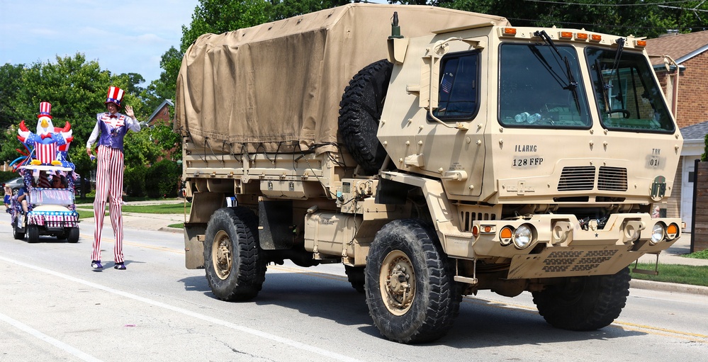 Illinois Army National Guard Helps North Riverside (IL) Celebrate 250 Years of Freedom