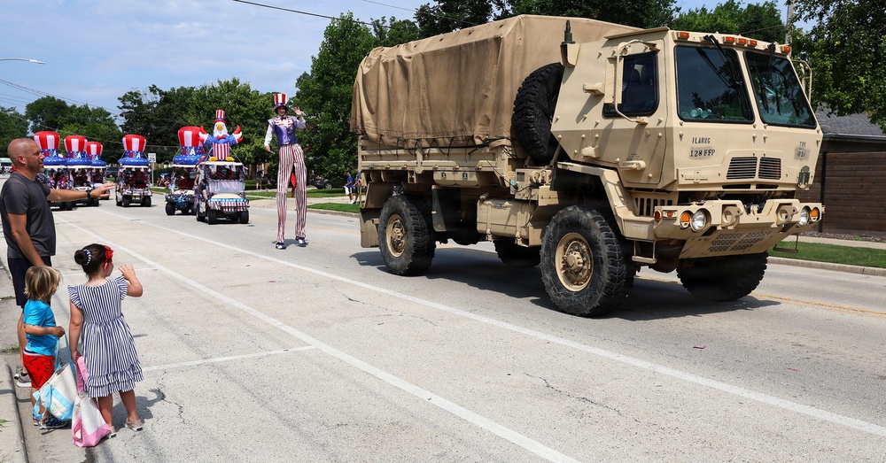 Illinois Army National Guard Helps North Riverside (IL) Celebrate 250 Years of Freedom