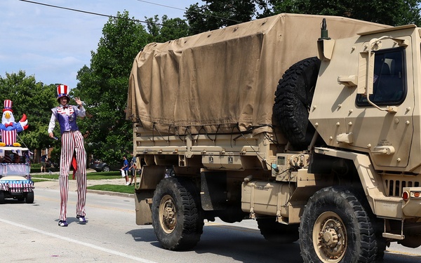 Illinois Army National Guard Helps North Riverside (IL) Celebrate 250 Years of Freedom