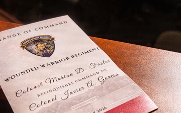 Wounded Warrior Regiment Change of Command Ceremony