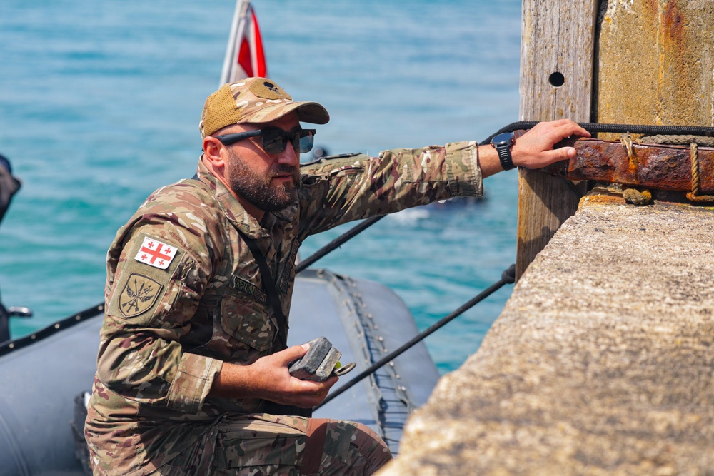 Georgian Coast Guard participates in Sea Breeze 26