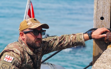 Georgian Coast Guard participates in Sea Breeze 26