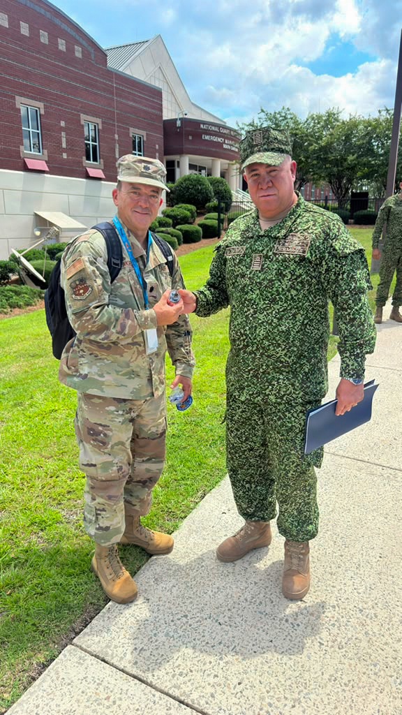 The South Carolina Emergency Management Division hosted Colombian Navy