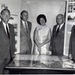 The Army Transportation Museum Foundation Board reviews the new museum concept display at Ft Eustis, Virginia