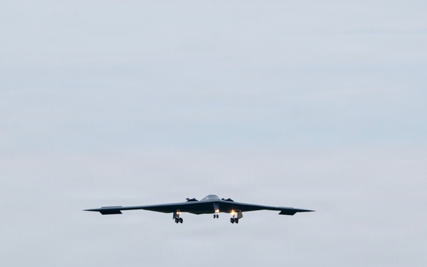 The Spirit of Ohio returns to Whiteman AFB
