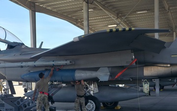 142nd Wing Drops Bombs in Historic First