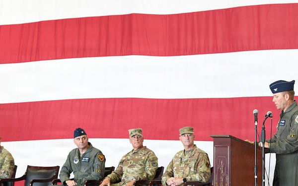 159th Fighter Wing Conducts Change of Command Ceremony