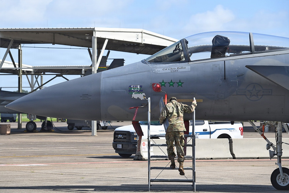 159th Fighter Wing Conducts Change of Command Ceremony