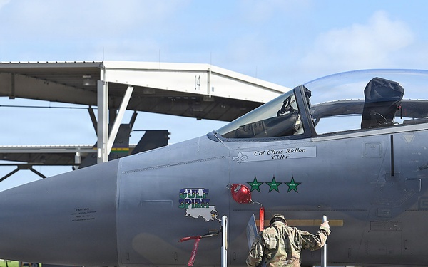 159th Fighter Wing Conducts Change of Command Ceremony
