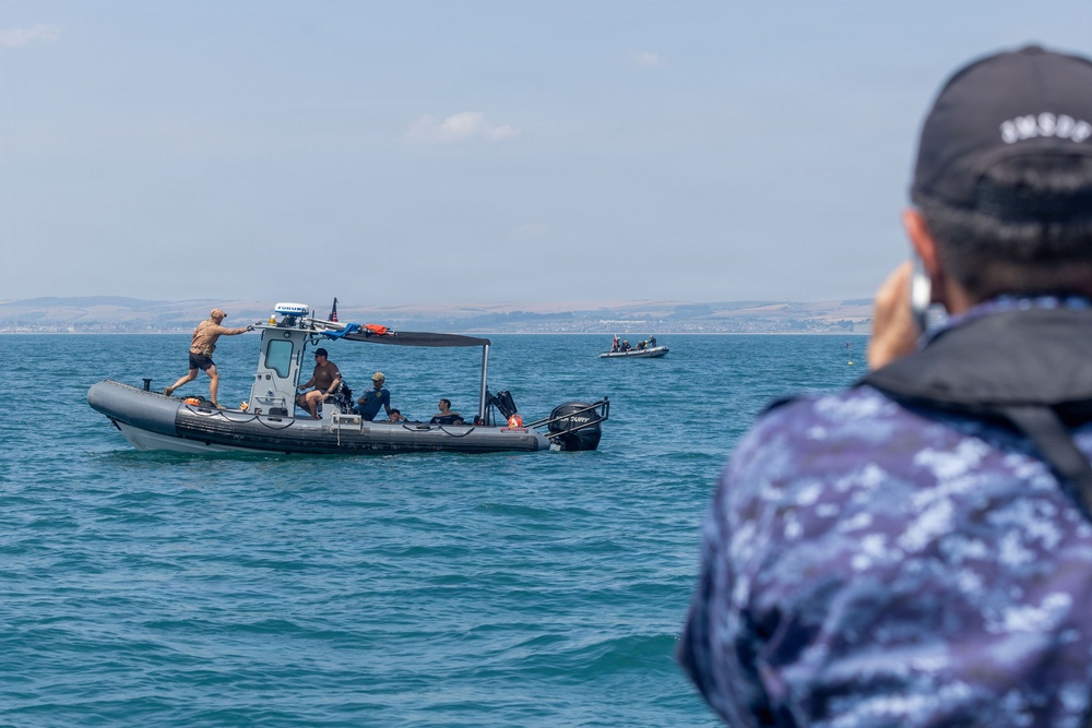 U.S. and Allied Forces Conduct Live-Charge Explosive Ordnance Training During Sea Breeze 26-2