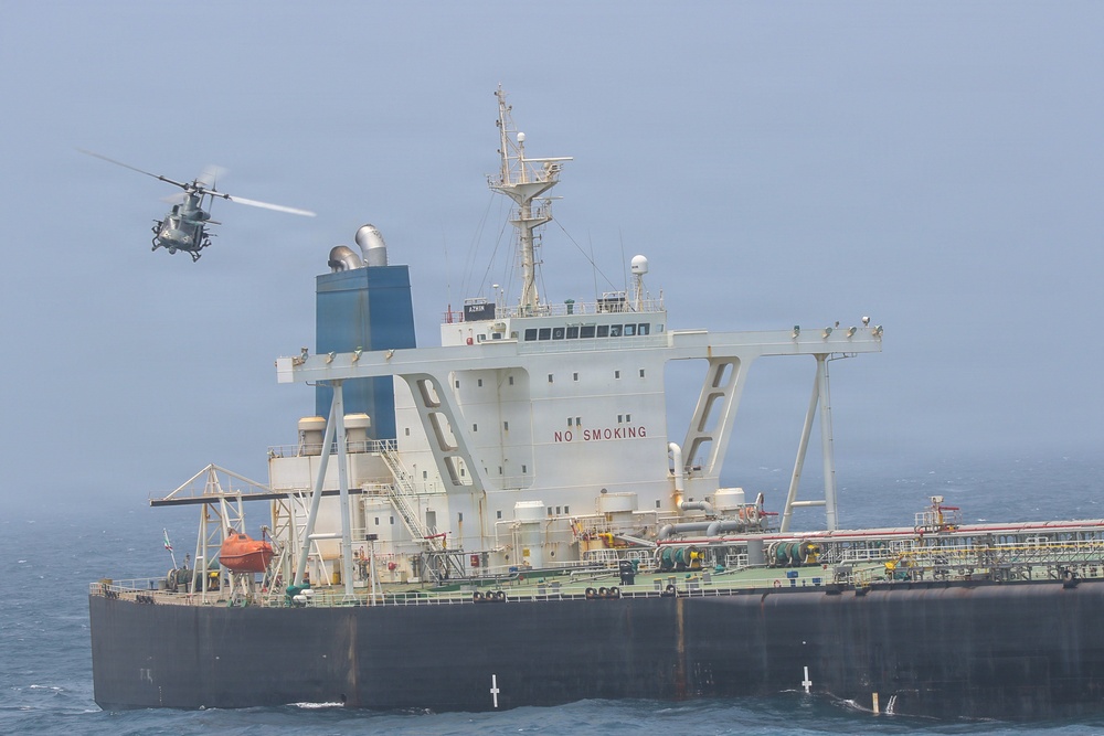U.S. Marines from the 11th Marine Expeditionary Unit Conduct Verification Boarding