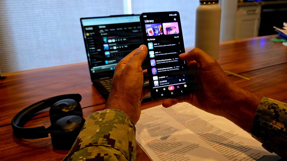 Navy chaplain uses AI-assisted music to support warfighter mental health care