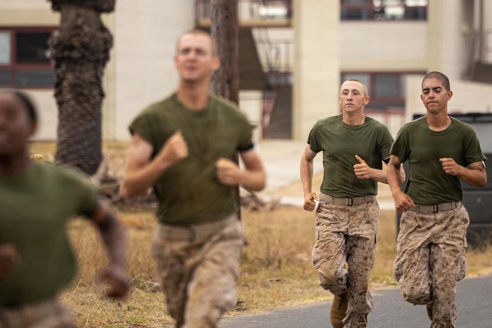 Mike Company Combat Fitness Test