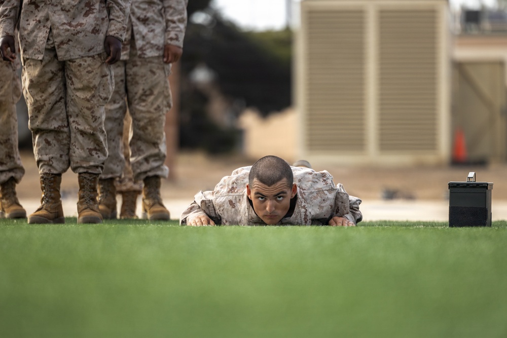 Mike Company Combat Fitness Test