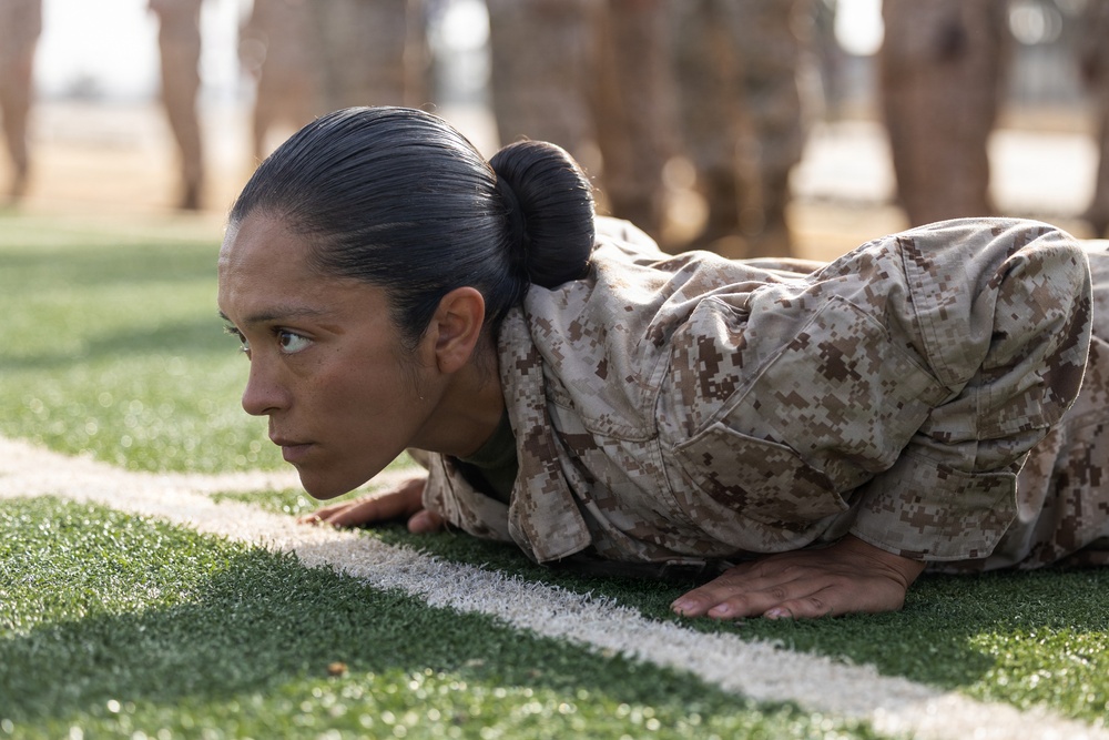 Mike Company Combat Fitness Test