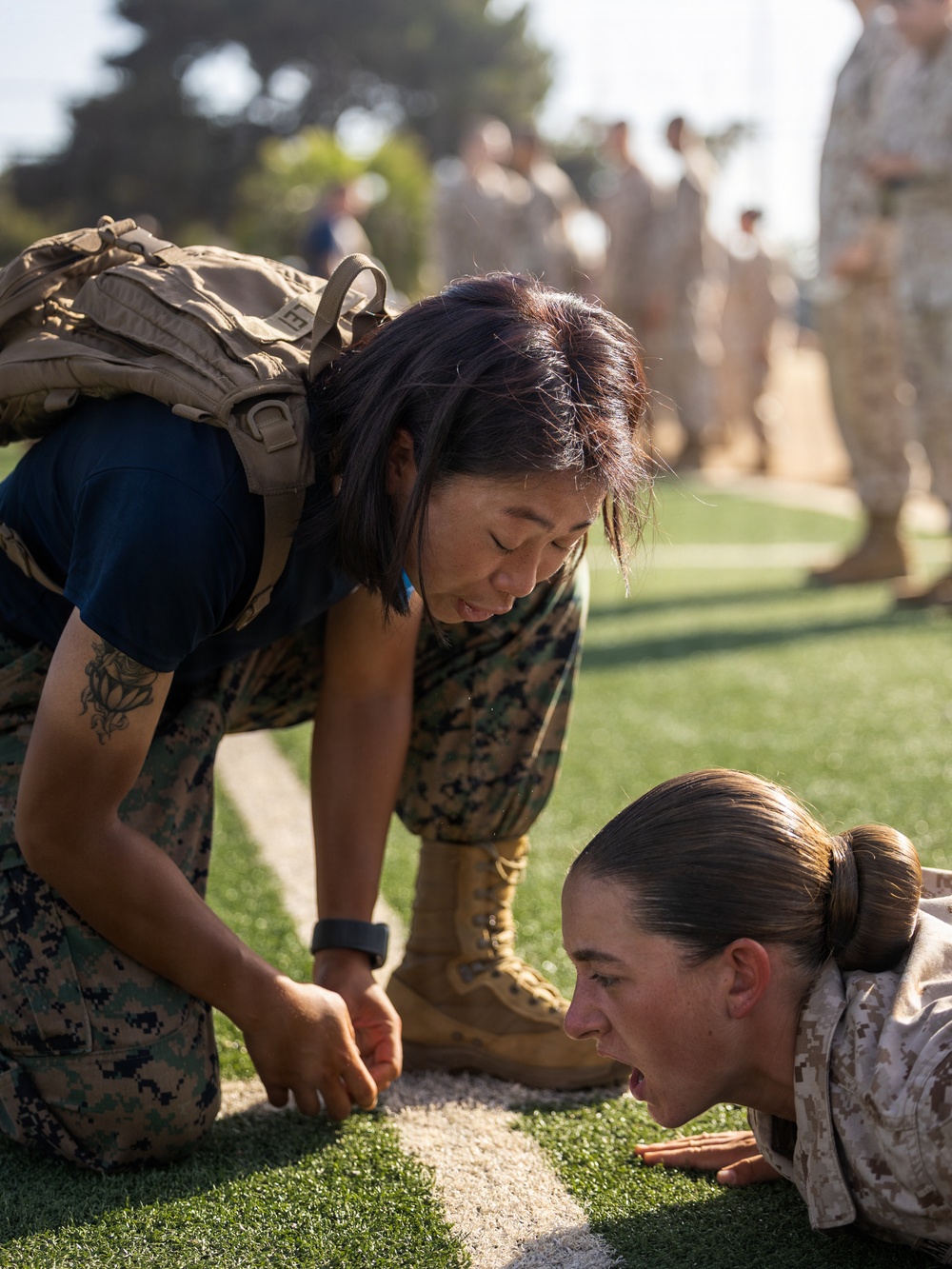 Mike Company Combat Fitness Test