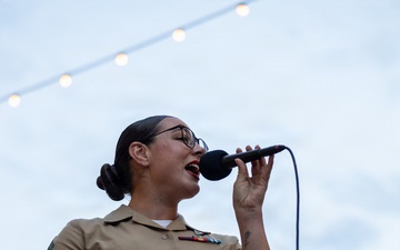 Marine Band San Diego Performs at Little Italy Concert