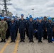 Commander of CTF 64 awards USS Bulkeley (DDG 84) Sailors