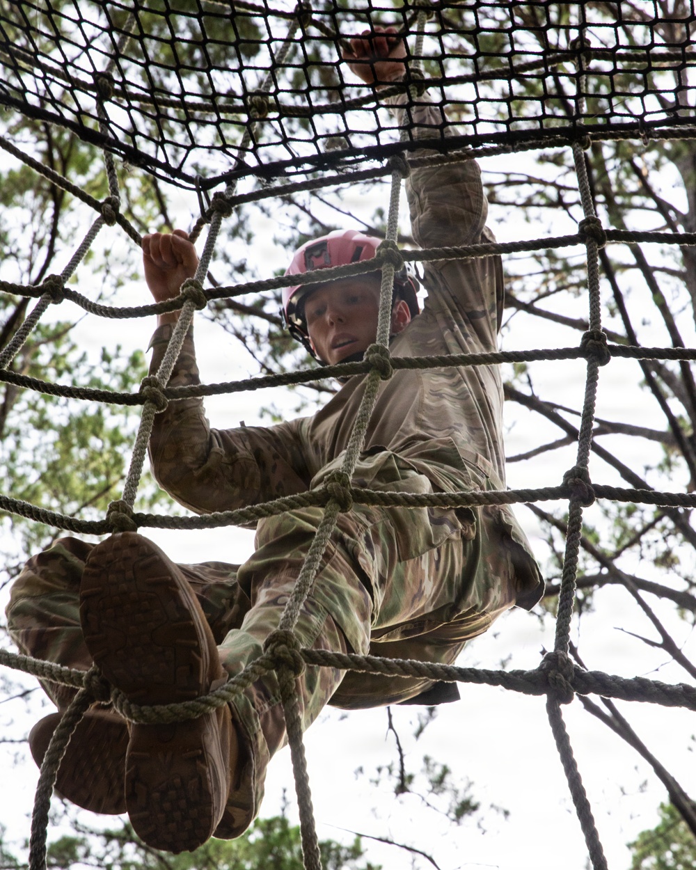 Utah Guardsman addresses the Board and runs through Air Assault Obstacle Course during National Best Warrior Competition 2026