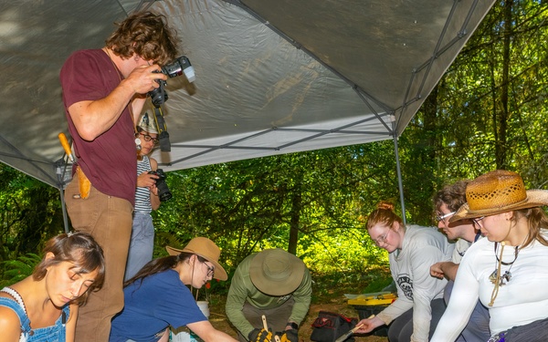Oregon Military Department, OSU partnership turns training site into archaeology classroom