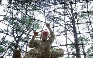 Utah Guardsman addresses the Board and runs through Air Assault Obstacle Course during National Best Warrior Competition 2026