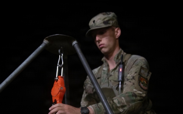 Utah Guardsman Spc. Caden Leonard during National Best Warrior Competition 2026