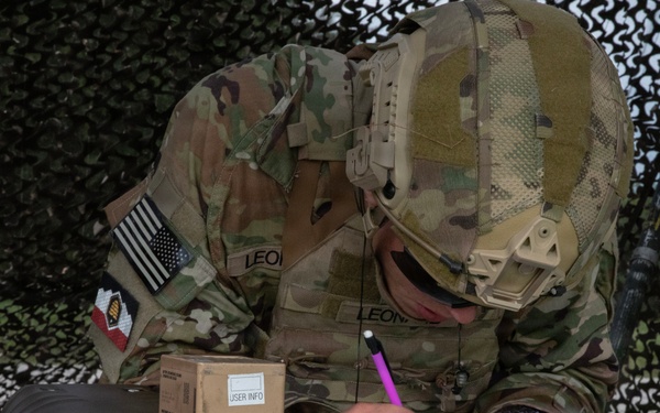 Utah Guardsman Spc. Caden Leonard during National Best Warrior Competition 2026