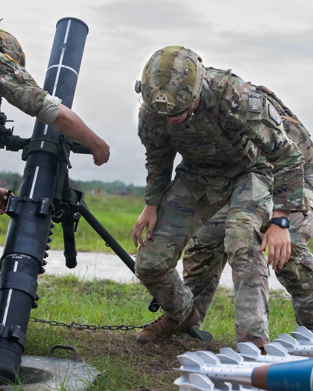 Utah Guardsman Spc. Caden Leonard during National Best Warrior Competition 2026