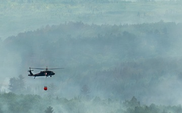 National Guard supports wildfire suppression efforts from the Midwest to West Coast