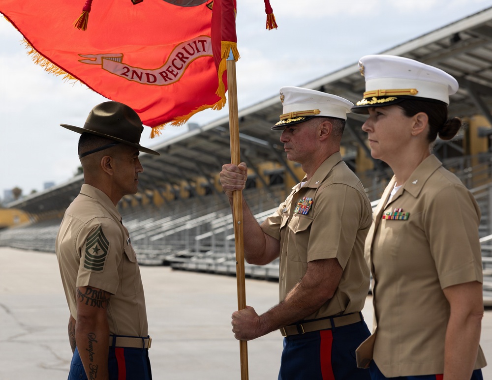 2nd Recruit Training Battalion Change of Command