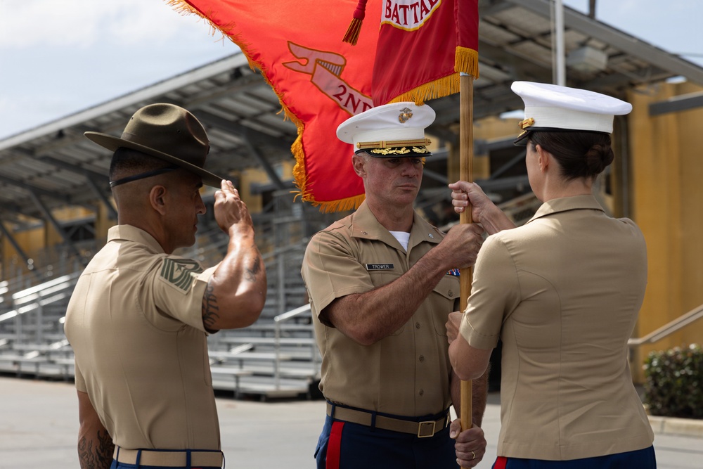 2nd Recruit Training Battalion Change of Command