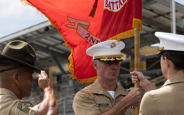 2nd Recruit Training Battalion Change of Command